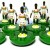 Subbuteo Andrew Table Soccer Guinea National Football Team on classic Hasbro bases